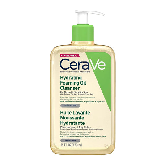 CeraVe Huile Lavante Moussante Hydratante - 473 ml