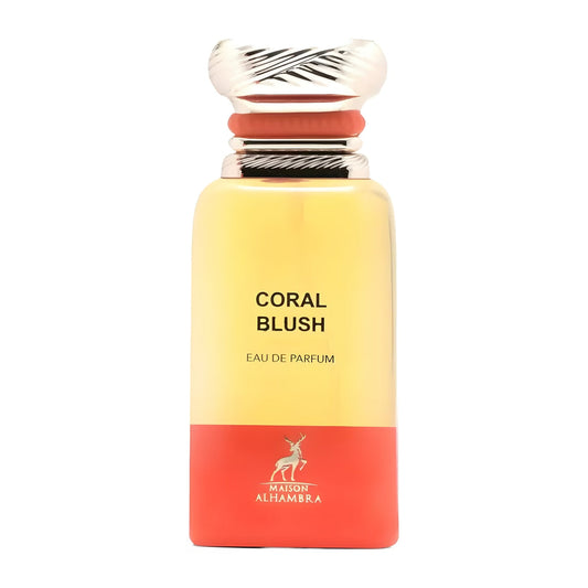 CORAL BLUSH Eau de Parfum Maison Alhambra Unisexe - 80ml