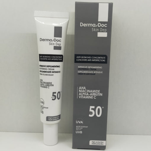 DERMADOC – Intensive Depigmenting Crème Anti-taches SPF50+ | 40ml