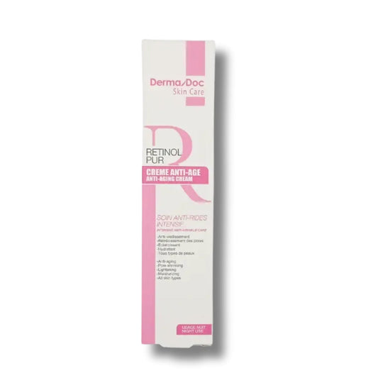 DERMA DOC RÉTINOL PUR CRÈME ANTI‑ÂGE 40ML