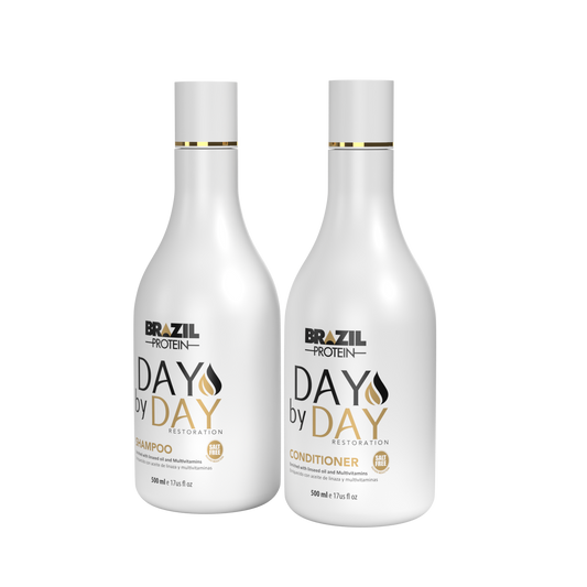 DAY BY DAY SHAMPOO ET CONDITIONER 500 ml- SHAMPOO SANS SULFAT -kstyle