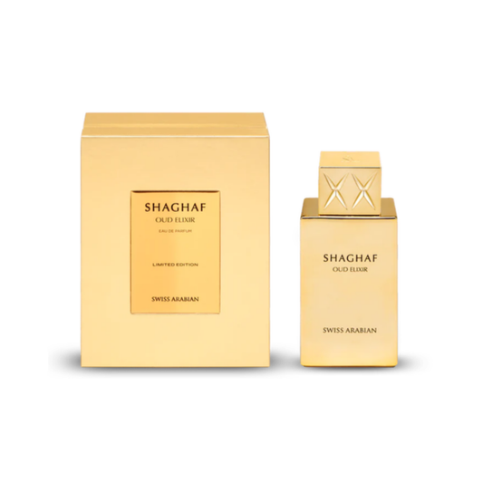 SWISS ARABIAN SHAGHAF OUD ELIXIR EAU DE PARFUM 75 ML