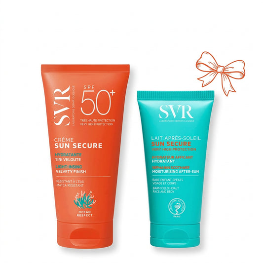 SVR SUN SECURE CRÈME SPF50+ 50 ML = LAIT APRÈS-SOLEIL 50 ML OFFERT