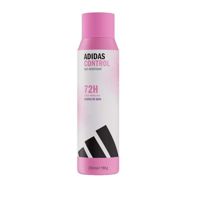 ADIDAS CONTROL 72H DÉODORANT ANTI-PERSPIRANT POUR FEMME 150ML