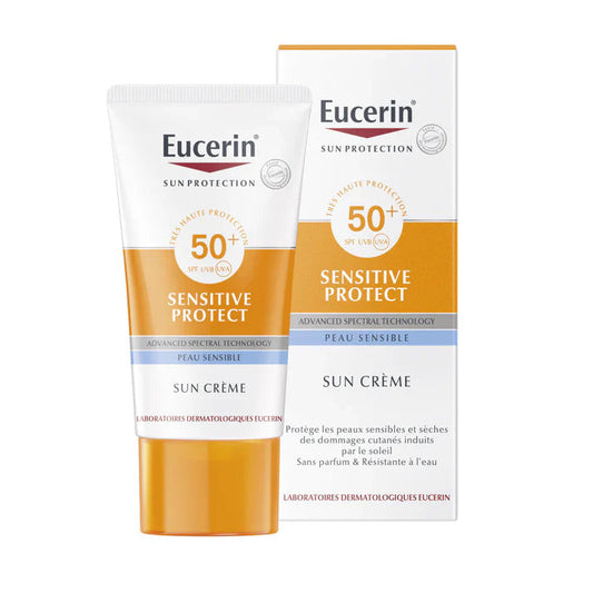 EUCERIN SUN PROTECTION SENSITIVE PROTECT SUN CRÈME SPF50+ 50ML