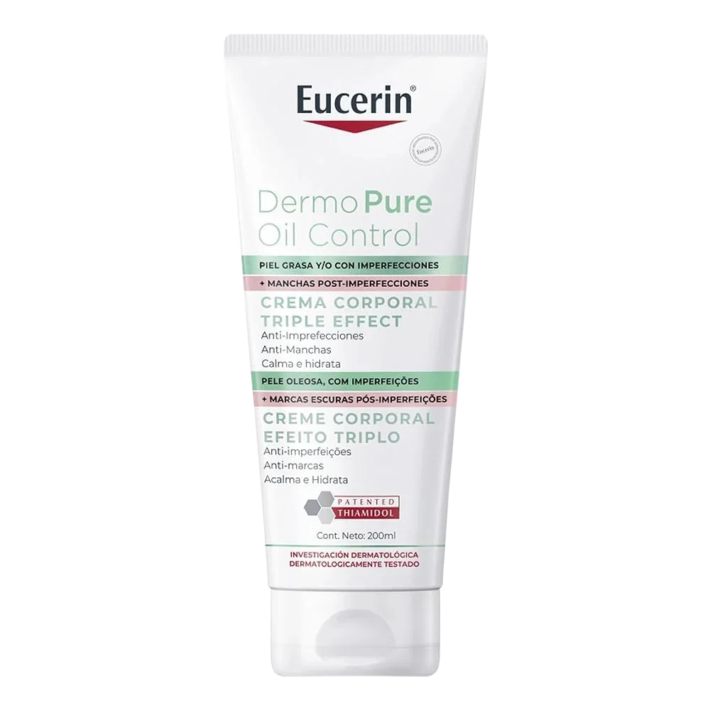 EUCERIN DERMOPURIFYER TRIPLE EFFECT BODY CREAM 200ML