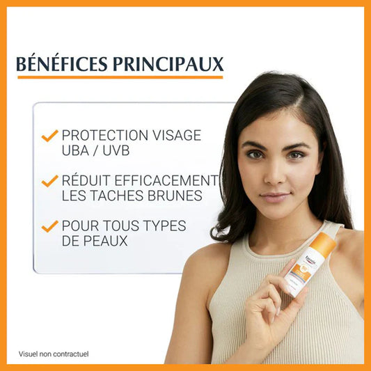 EUCERIN SUN PROTECTION PIGMENT CONTROL SUN FLUID SPF50+ 50ML