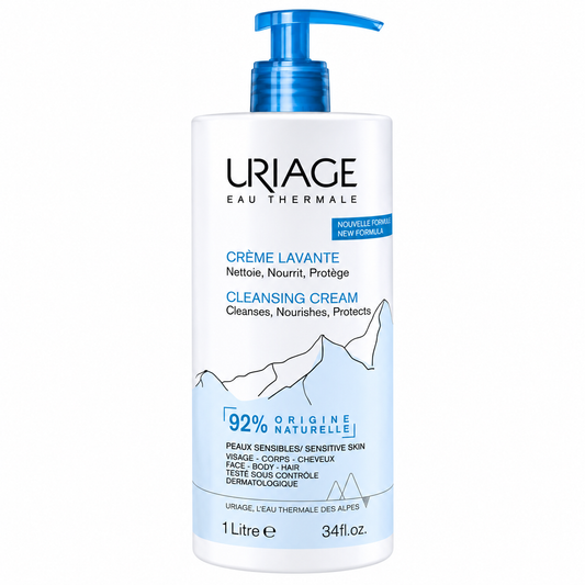 URIAGE CRÈME LAVANTE DERMATOLOGIQUE 1 L