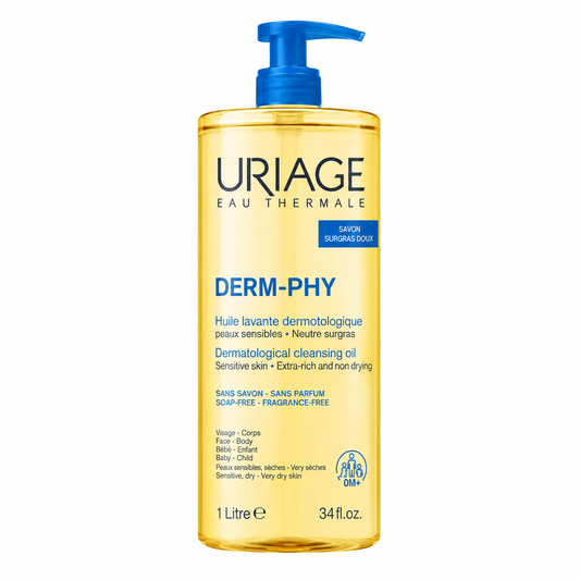 URIAGE DERM-PHY HUILE LAVANTE DERMATOLOGIQUE 1 L