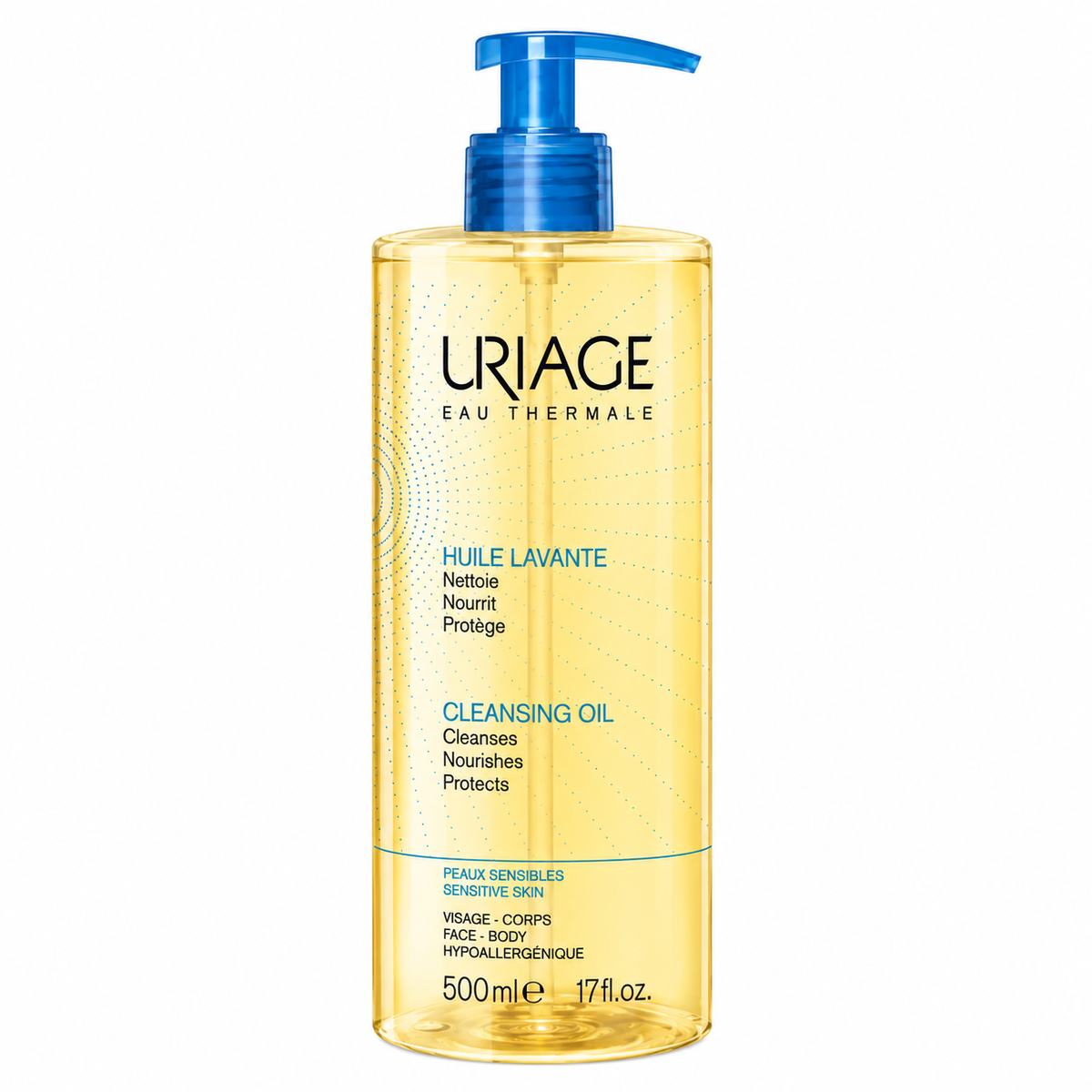 URIAGE HUILE LAVANTE DERMATOLOGIQUE 500 ML