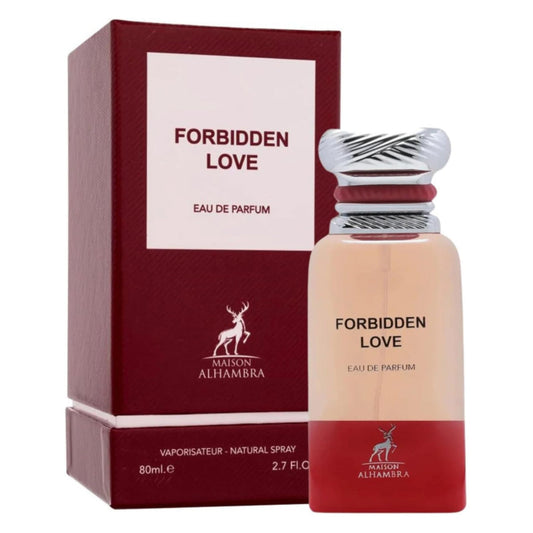 FORBIDDEN LOVE Eau de Parfum Maison Alhambra Unisexe - 80ml