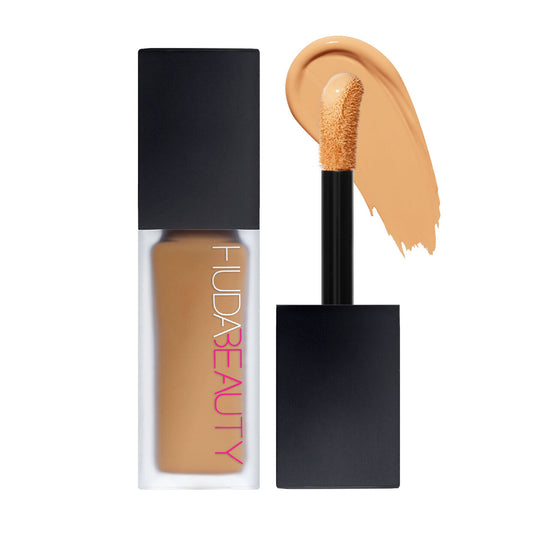 HUDA BEAUTY, FauxFilter Luminous Matte Concealer, concealer HUDA BEAUTY, correcteur de teint, anti-cernes, couvrance modulable, fini mat lumineux, longue tenue, waterproof, anti-transfert, vegan, sans parfum, sans alcool, correcteur contour des yeux, maquillage teint, HUDA BEAUTY Maroc, acheter HUDA BEAUTY Maroc, beautyfamily.ma
