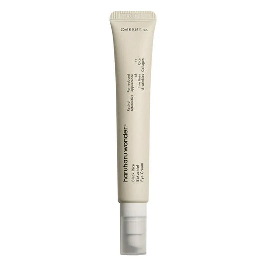Haruharu Wonder, bakuchiol eye cream, Black Rice, contour des yeux, soin anti-rides, peau sensible, anti-cernes, hydratation yeux, niacinamide, madecassoside, vegan eye cream, K-beauty eye cream, beautyfamily.ma, Maroc