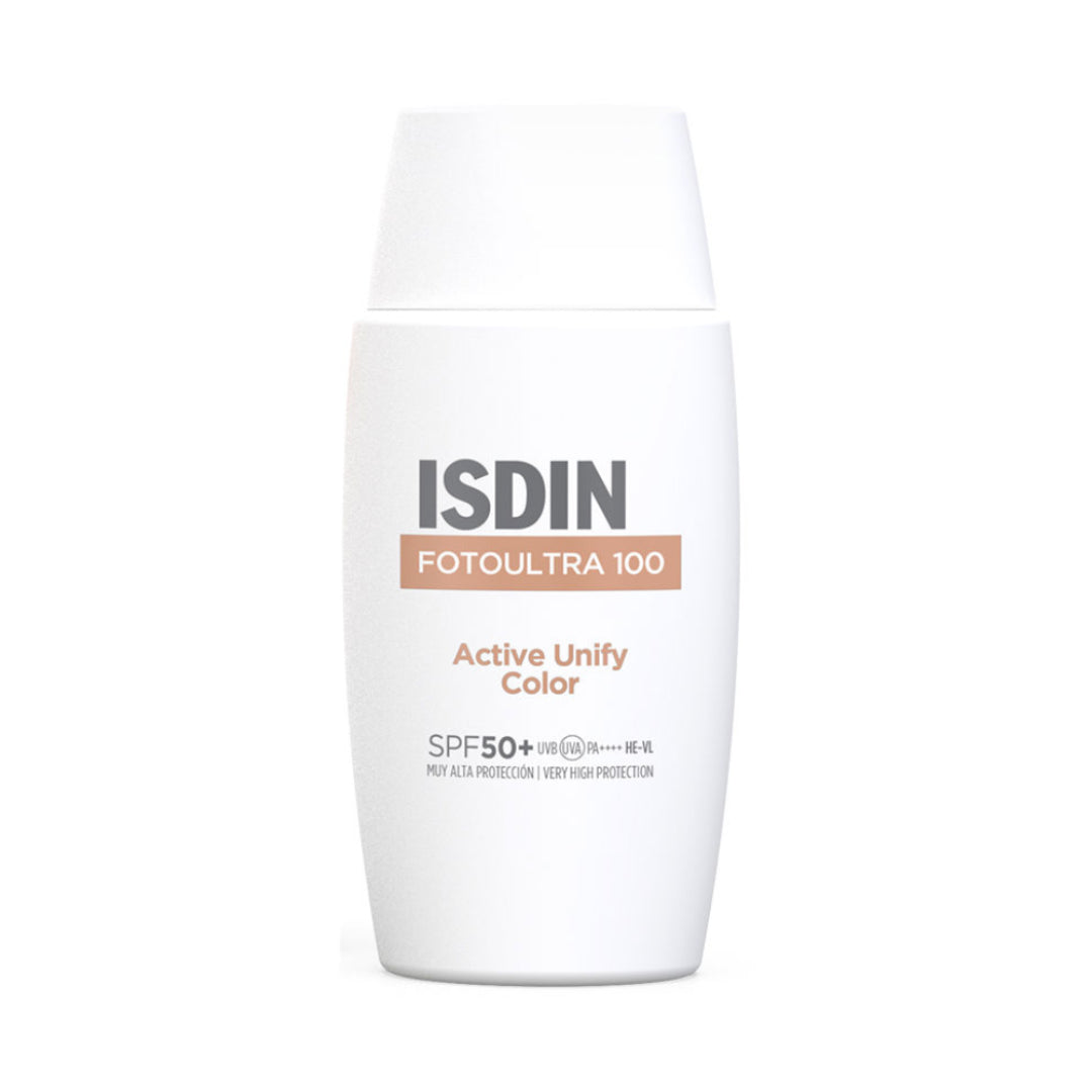 ISDIN FOTO ULTRA 100 ISDIN ACTIVE UNIFY COLOR FUSION FLUID SPF50+ | 50 ML