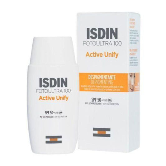 ISDIN FotoUltra 100 Active Unify Dépigmentant Spf50+ | 50 ML