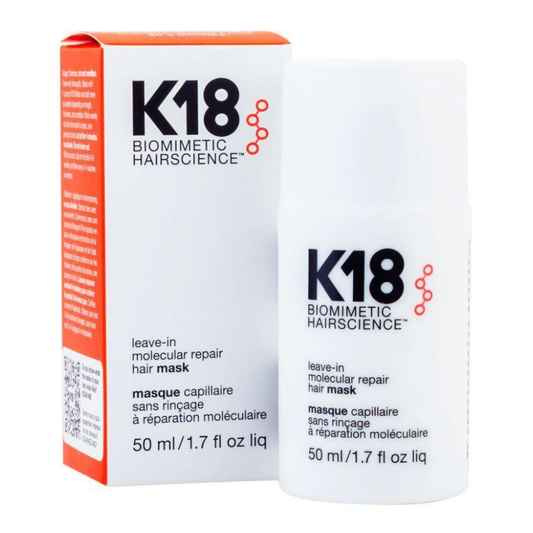 K18 MASQUE CAPILLAIRE RÉPARATEUR MOLÉCULAIRE SANS RINÇAGE 50ML