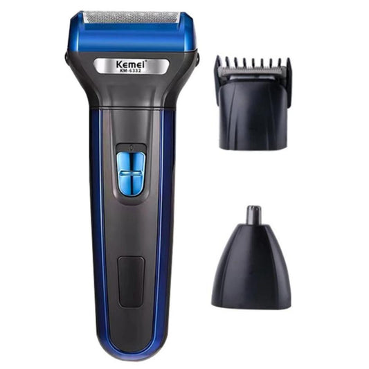 KEMEI KM-6332 TONDEUSE À CHEVEUX PROFESSIONNELLE SANS FIL 3-EN-1
