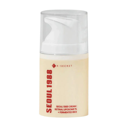 K–SECRET SEOUL 1988 CREAM : RETINAL LIPOSOME 1% + FERMENTED RICE 50ML