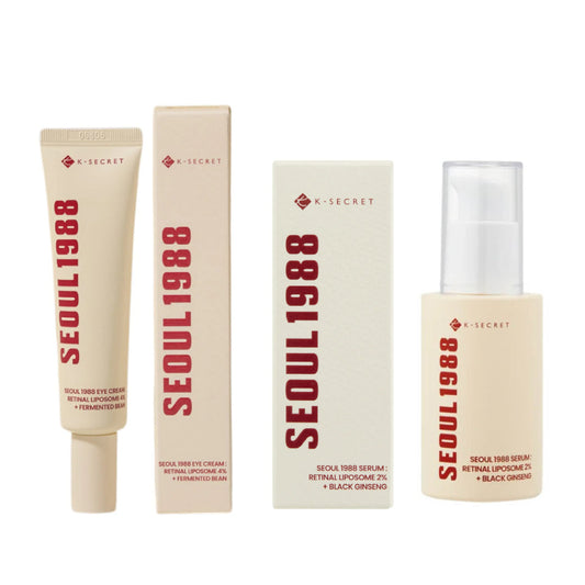 KSECRET – SEOUL 1988 ( Crème pour les yeux enrichie de 4 % + Sérum anti-âge combine 2%)