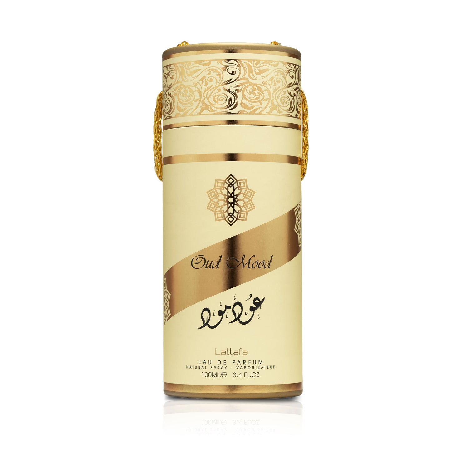 oud mood lattafa, lattafa oud mood unisexe, parfum lattafa maroc, parfum oriental épicé boisé, eau de parfum lattafa 100ml, parfum muscade cannelle safran, parfum oud cuir santal, parfum vanille ambre oriental, acheter oud mood maroc, beautyfamily lattafa — OUD MOOD Eau de Parfum Lattafa 100 ml unisexe, parfum oriental épicé boisé aux notes de noix de muscade, cannelle, safran, bois de santal, oud, cuir, vanille et ambre, disponible au Maroc sur beautyfamily.ma