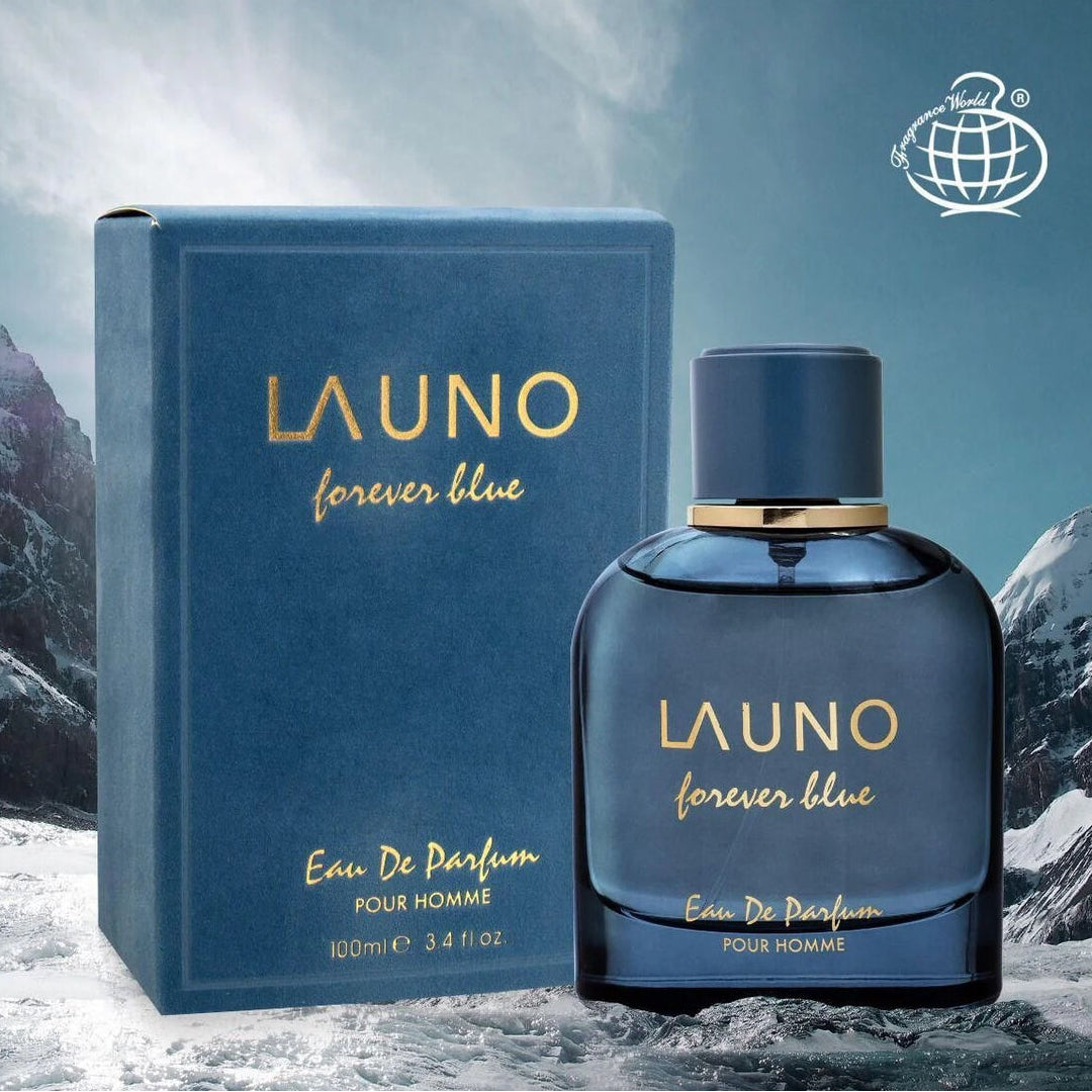 LA UNO Forever Blue Eau De Parfum Fragrance World Pour Homme – 100ml