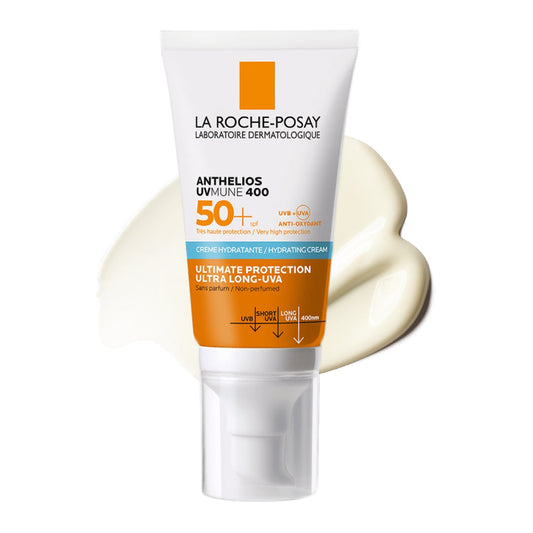 La Roche-Posay ANTHELIOS UVMune 400 Crème Solaire Teintée peaux sensibles normales à sèches | 50ml