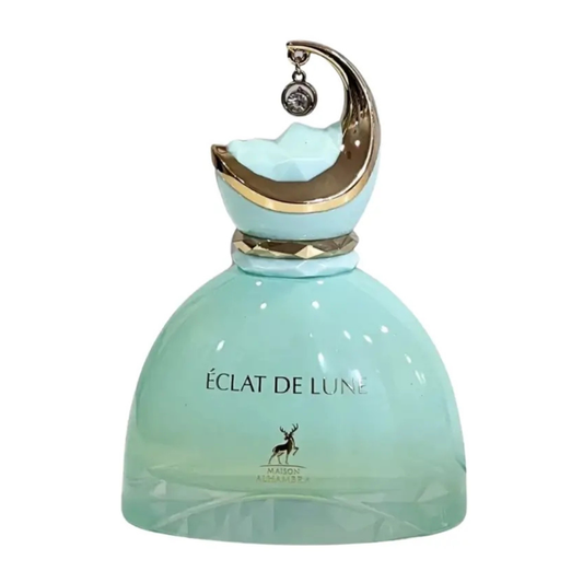 eclat de lune maison alhambra, maison alhambra eclat de lune femme, parfum maison alhambra maroc, parfum floral fruité femme, eau de parfum maison alhambra 100ml, parfum bergamote cassis femme, parfum jasmin tubéreuse, parfum vanille praline femme maroc, beautyfamily maison alhambra — ÉCLAT DE LUNE Eau de Parfum Maison Alhambra 100 ml pour femme, parfum floral fruité aux notes de bergamote, cassis, fleur d’oranger, jasmin, souci, tubéreuse, bois de cèdre, patchouli, vanille, musc blanc et praline, disponibl