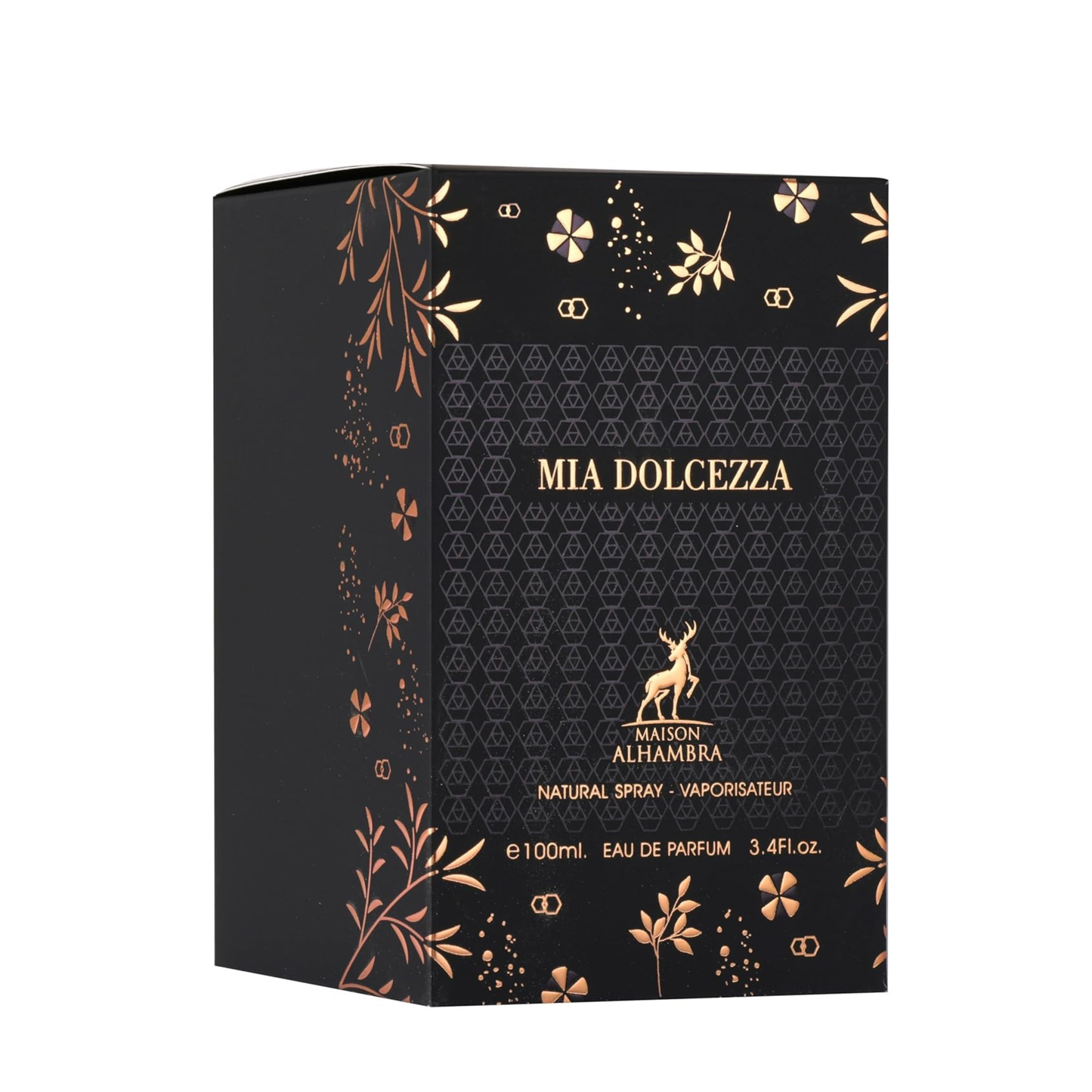 mia dolcezza maison alhambra, maison alhambra mia dolcezza femme, parfum maison alhambra maroc, parfum floral oriental femme, eau de parfum maison alhambra 100ml, parfum vanille musc femme, parfum doux femme maroc, acheter mia dolcezza maroc, beautyfamily maison alhambra — MIA DOLCEZZA Eau de Parfum Maison Alhambra 100 ml pour femme, parfum floral oriental aux notes d’agrumes, fleurs blanches, rose, musc, bois de santal et vanille, disponible au Maroc sur beautyfamily.ma