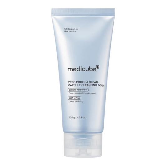 MEDICUBE ZERO PORE SA CLEAR CAPSULE CLEANSING FOAM 120G