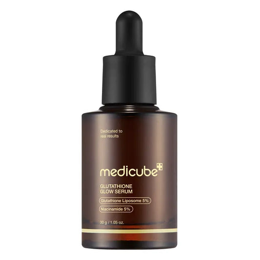 sérum éclat, glutathion 5%, niacinamide 5%, anti-taches, sérum anti-rides, collagène, lysat de Bifida, adénosine, hydratation peau, cosmétique coréenne, medicube maroc, skincare coréen, beautyfamily.ma