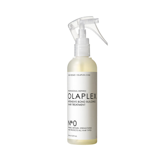 Olaplex No0, Intensive Bond Building Treatment, soin pré‑traitement cheveux, réparation capillaire, restructure cheveux abîmés, renforce fibre capillaire, traitement anti casse, Bond Building Technology, soin vegan, beautyfamily.ma Maroc