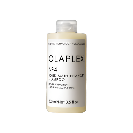 Olaplex Nº.4, shampooing Olaplex, shampooing réparateur, cheveux abîmés, shampooing cheveux colorés, Olaplex Maroc, shampooing hydratant, Bond Maintenance Shampoo, soins capillaires professionnels, beauté cheveux, cheveux secs, shampoing sans sulfate, cheveux brillants, beautyfamily.ma, shampooing lissant Olaplex
