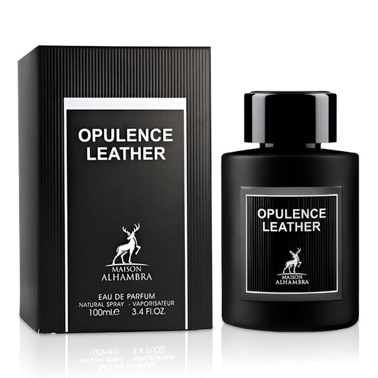 Opulence Leather Eau de Parfum Maison Alhambra Pour Homme - 100ml