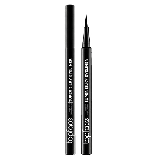 TOPFACE SUPER SILKY EYELINER DEEP BLACK WATER RESISTANT