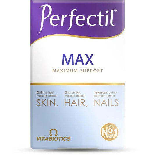 perfectil max maroc, vitamines cheveux peau ongles, complément beauté maximum, multivitamines femme, beautyfamily.ma, soin complet peau cheveux, perfectil maroc, vitabiotics maroc, oméga 3 cheveux peau