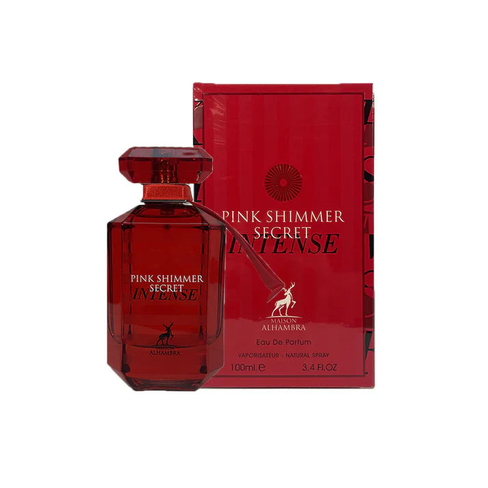 PINK SHIMMER SECRET INTENSE DE MAISON ALHAMBRA EAU DE PARFUM - 100ml