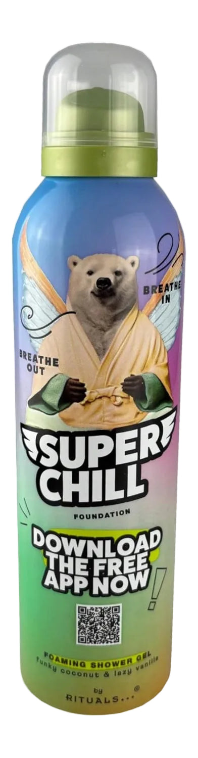 RITUALS SUPER CHILL COCONUT & VANILLA FOAMING SHOWER GEL 200ML