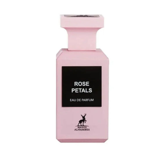 ROSE PETALS Eau de Parfum Maison Alhambra Pour Femme - 80ml