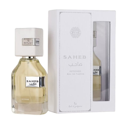 SAHEB INTENSE, parfum homme, eau de parfum 70ml, Ard Al Zaafaran, parfum oriental intense, parfum bois épice, parfum longue tenue, parfum masculin Maroc, parfum homme élégant, fragrance orientale homme, parfum tendance 2025, acheter parfum homme Maroc, beautyfamily.ma