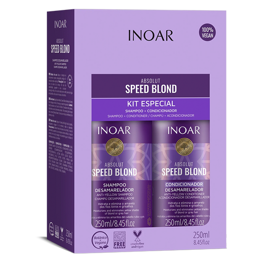 INOAR KIT DUO SPEED BLOND 250ML - KStyle