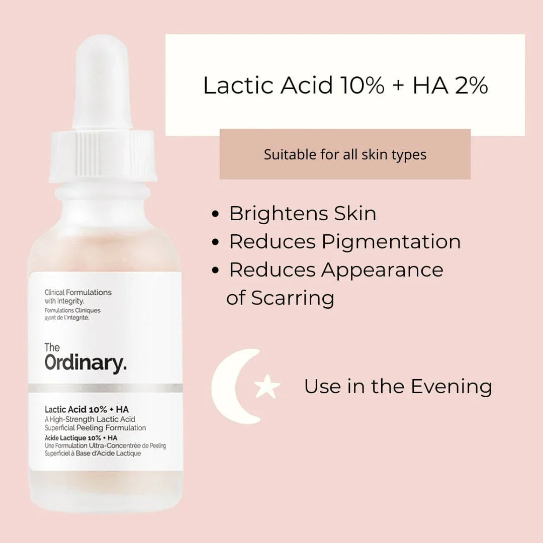 THE ORDINARY - Lactic acid 10% + HA 30 30ml
