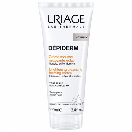 URIAGE DÉPIDERM CRÈME MOUSSE NETTOYANTE ÉCLAT VITAMINE C 100 ML