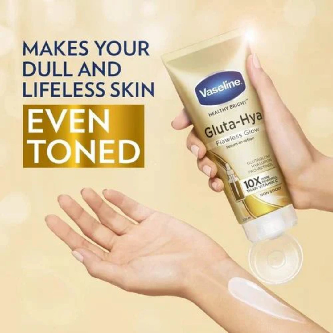 Vaseline - Healthy Bright - Gluta-Hya Flawless Glow - 330ml