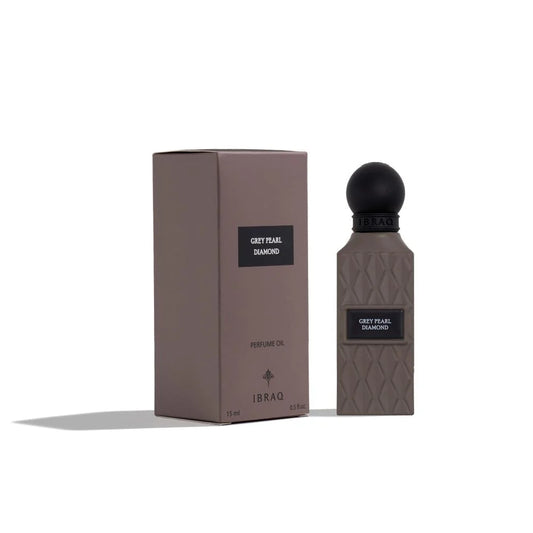 IBRAQ GREY PEARL DIAMOND PERFUME OIL 15ML