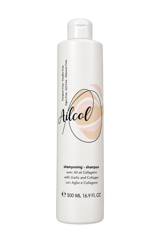 AILCOL SHAMPOOING SANS SULFATES AVEC AIL ET COLLAGÈNE 500 ML