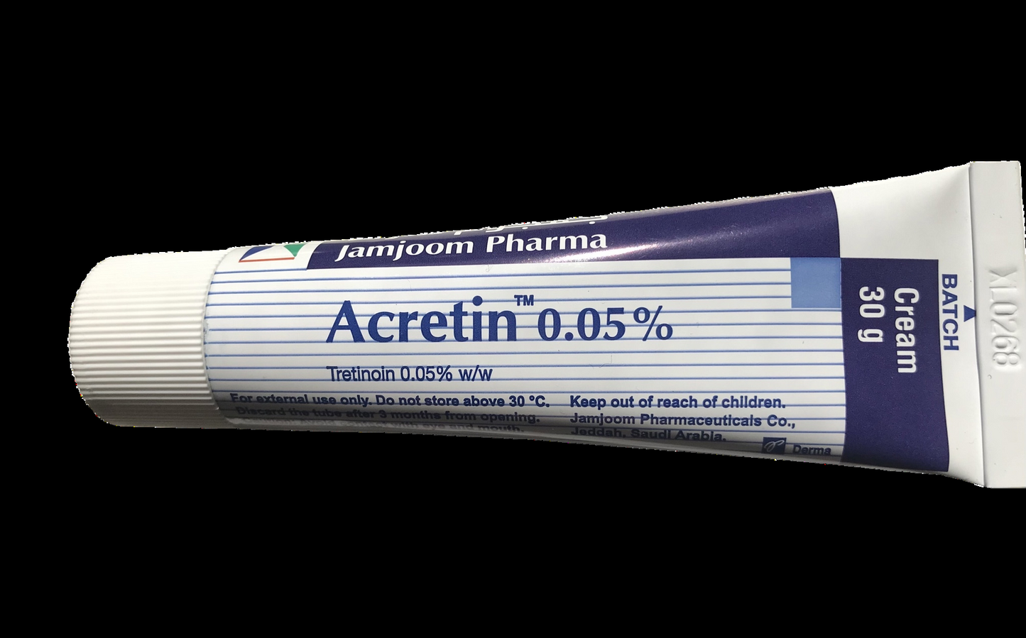 ACRETIN 0,05 % CRÈME TRAITEMENT DE L’ACNÉ À LA TRÉTINOÏNE 30G