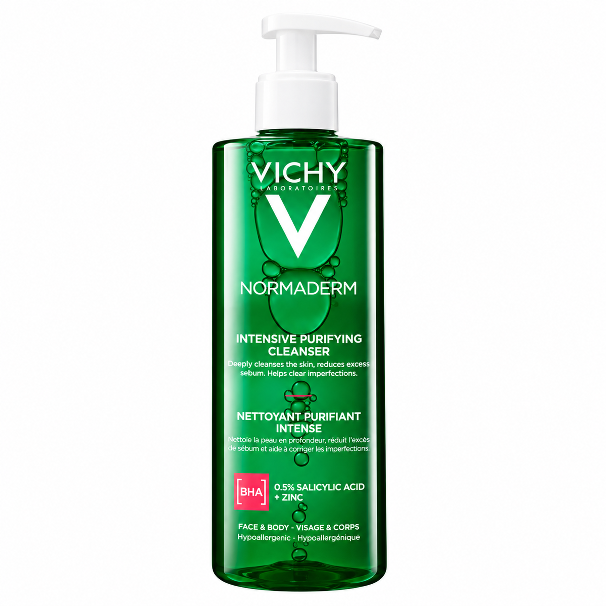 VICHY NORMADERM GEL NETTOYANT PURIFIANT INTENSE 400 ML