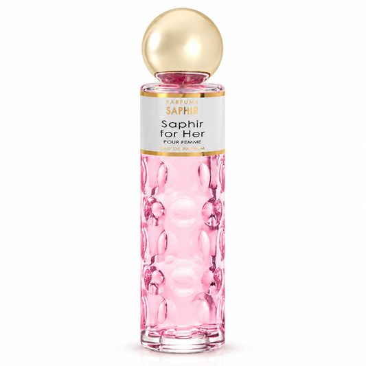 SAPHIR FOR HER EAU DE PARFUM POUR FEMME 200ML