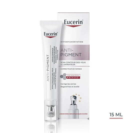 EUCERIN ANTI-PIGMENT SOIN CONTOUR DES YEUX ILLUMINATEUR – RÉDUIT CERNES, POCHES ET RIDULES