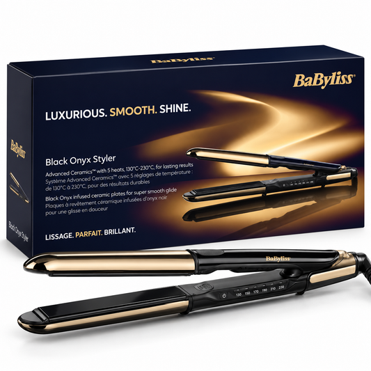 BABYLISS BLACK ONYX STYLER ST LISSEUR PROFESSIONNEL